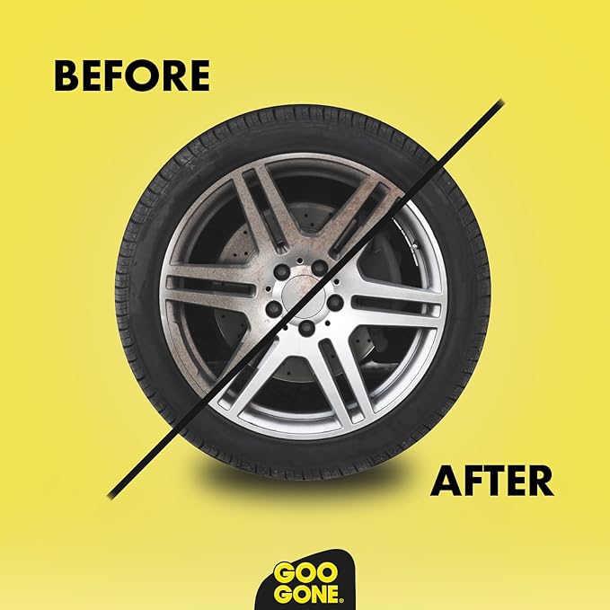 Goo Gone Automotive Cleaner - 24 Ounce - Bumper Stickers, Gum, Bird Droppings, Tree Sap, Spray Paint, Brake Dust and Asphalt