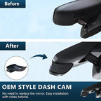 mangoal Front 4K & Rear 1080p Dash Cam Fit for Mazda CX-30 2020 2021 2022 2023 & MX-30 EV 2022-2023(Model A), UHD 2160P Video, Free App & WiFi, 128GB Card
