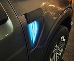 iJDMTOY Aqua Ice Blue LED Background Illumination Lighting Kit Compatible with 2021-up Ford F150 Side Fender Emblem