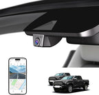 Front 4K Dash Cam for Toyota Tacoma 2024-2026 SR SR5 TRD Sport Pre-Runner Off Road Limited & Tacoma Hybrid,OEM Look,WiFi & APP,Loop Recording,G-Sensor,Plug&Play,64GB