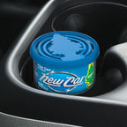 LITTLE TREES Car Air Freshener | Fiber Can Provides Long Lasting Scent for Auto or Home | Recycled Fiber | New Car Scent, 4 Air Fresheners