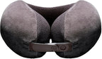 Ultimate 3.0 Travel Pillow, Deluxe Memory Foam Neck Pillow for Uninterrupted Rest, Ideal for Everyday Commute, Airplane, Car, and More, Travel Essentials, Made in USA, Dark Gray