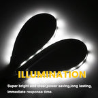 YM E-Bright White Golf Cart Lights Car Underglow Led Strip Lights for Marine Boat Deck Motorcycles Kayak Interior Exterior 5050 Chipset 15SMD Waterproof IP67 DC 12V(Pack of 4)