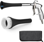 MYPIN Car Cleaning Gun, 6-9.2Bar, High Pressure Air Blow Gun with 2 Set Nozzle&Towel, Interior Car Cleaning for Vehicle Upholstery Carpet Seat
