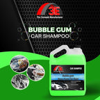 3E Bubble Gum Snow Foam Car Wash Soap - Pressure Washer Jet Gun Cleanser, pH Balanced, Easy Rinse, Scratch-Free. Works with Foam Cannons, Guns, or Buckets. Safe for Cars, Trucks, RVs & more, 128 oz