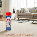 Carpet Spot Remover, Stain and Red Wine Remover and Spot Treatment for Oil, Grease, Urine, Cleaning Performance for Rugs, Upholstery, Fabrics. 18 Fl oz Pack of 1 (72 Fl Oz (Pack of 4))