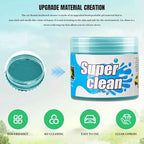 Car Cleaning Gel, Car Cleaning Supplies, Car Cleaning Putty, Universal Car Cleaning Kit Auto Detailing Tools Car Accessories Fit for Automotive, Keyboard, Camera, Printers (Blue, 2PCS)