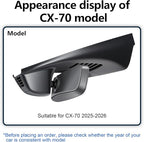 Mangoal 4K Dash Cam Custom fit for Mazda CX-70 2025 2026, Turbo S Premium Plus Package AWD, OEM Style, 2160P UHD Video, WiFi & APP, 64GB Card