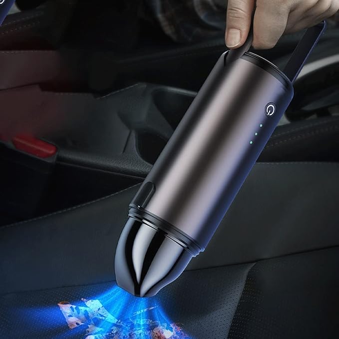 Car Vacuum Cleaner,Portable Cordless Handheld Vacuum Cleaner, 120W High Power, 5000PA Strong Suction, Wet & Dry Use, for House, Car, Office