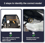 Fitcamx 4K Dash Cam Suitable for Hyundai Elantra 2021-2025 (Part No#AA000) SE SEL Limited N Line Blue Manual, OEM Look, UHD 2160P Video, WiFi & APP, Loop Recording G-Sensor, Plug&Play, 64GB Card