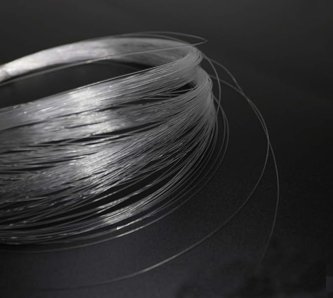 AZIMOM PMMA Plastic End Glow Fiber Optic Cable 0.25mm(0.01inch) 100m(328ft)/Roll for Star Sky Ceiling All Kind Led Light Engine Driver Source