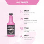 Lane’s Cherry Wet Wax- Car Wax, Automotive Clear Coat, Car paint Protection Solution- High Gloss Finish, Durable Protection, Easy Application, E-328, Size-16 Oz