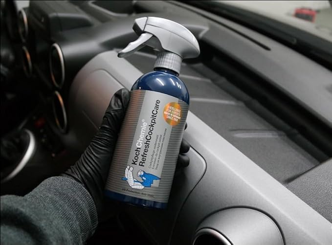 KOCHCHEMIE - Refresh Cockpit Care - Prosumer Line - UV Protection, Anti-Static Interior Cleaner - 500 ml