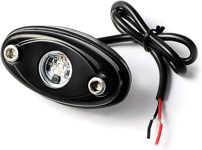 4 Pods LED Rock Light for Jeep ATV SUV Offroad Car Truck Boat Underbody Glow Trail Rig Lamp Underglow LED Neon Lights Waterproof 12V 24V - Blue