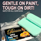 Pinnacle Ultra Poly Clay | High-Performance Clay Bar for Automotive Paint Decontamination | Removes Contaminants & Smooths Surface | Easy to Use | PIN-510K |16oz