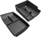 SKTU 2-Pack for 2024 2025 2026 Chevy Traverse Center Console Organizer for 2024 2025 2026 Chevy Traverse Console Tray 2024 2025 2026 Chevy Traverse Accessories Lower Console Tray