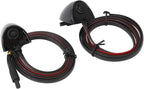 Car Blind Spot Camera Side View Backup Camera Kit Universal 12V NTSC IP67 80° Wide Angle Left Right Pair Output