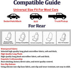 Car Towel Seat Cover, Performance Microfiber Washable Non Slip Vehicle Front Seat Covers, Sweatproof Automotive Interior Chair Protectors, Universal for SUV Automobile Truck (Dark Blue)