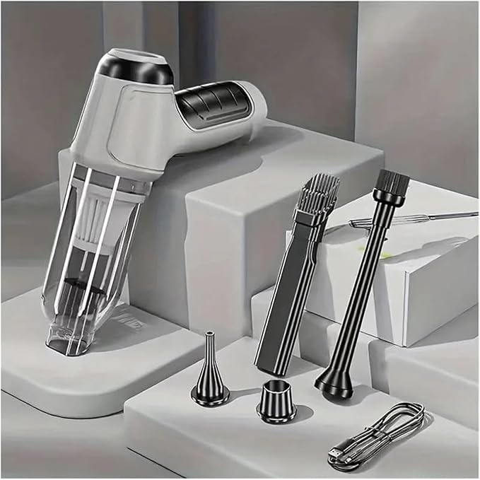 Handheld car Vacuum Cleaner with Strong Suction Power. Portable