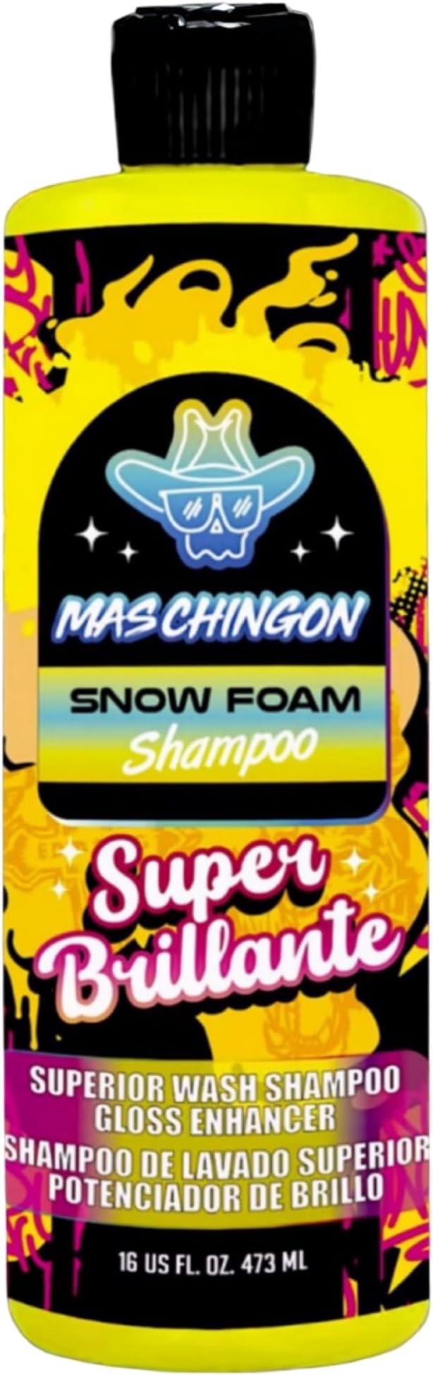 Mas Chingon Snow Foam Shampoo PH Balanced Design to Remove All the Heavy Dirt & Grime from All Surfaces Perfect for Off Road Cars (Great for Cars, Trucks, SUVs, RVs, Motorcycles, & More (16Oz)