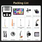 Android 13 Car Radio for Dodge RAM 1500 2500 3500 2013-2018 with Wireless CarPlay Android Auto, 9'' Touch Screen Radio Replacement 2G Ram 32G ROM(Only fit Manual AC)