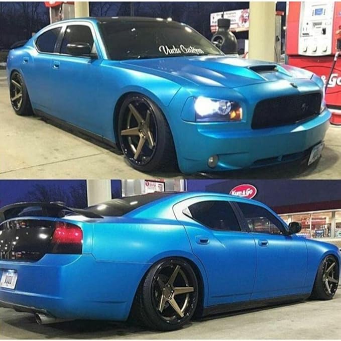 3M Car Wrap Roll 2080 Satin Ocean Shimmer | S327 | (5ft x 1ft (5 Sq/ft)) | Automotive Vinyl Wrap for Cars - Car Interior Wrap & Exterior | w/Free Instawraps Pro Glove