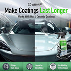 Nanoskin Ultra Line SUPER CHARGER SiO2 Touchless Spray-On/Rinse-Off Sealant 5 Gallons - Car Wash Paint & Glass Spray for Car Detailing | Safe for Cars, Trucks, Motorcycles, RVs| 100:1 Dilution, Green