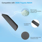 (3PCS)2026 R AV4 Center Console Organizer For 2026 Toyota R AV4 Wireless Charging Pad & Shifter Front Mats & Passenger Dash Tray 2026 R AV4 Accessories Anti-Slip Silicone Liner Mat Set 6th Gen R AV4