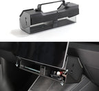 TPARTS Hidden Under Screen Storage Box for Model Y Juniper 2025-2026/Model 3 Highland 2024+ Magnetic Center Console Organizer Dashboard Vehicle Tissue Sunglass Holder(Standard, Premium, Performance)