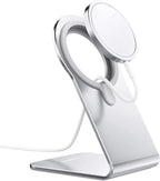 Stand for MagSafe Charger, CreaDream Aluminum Stand Holder for iPhone 16 15 14 13 12 Series, Magsafe Accessories Compatible with iPhone 16 15 14 13 12 Plus, Pro, Pro Max [MagSafe Charger Not Included]