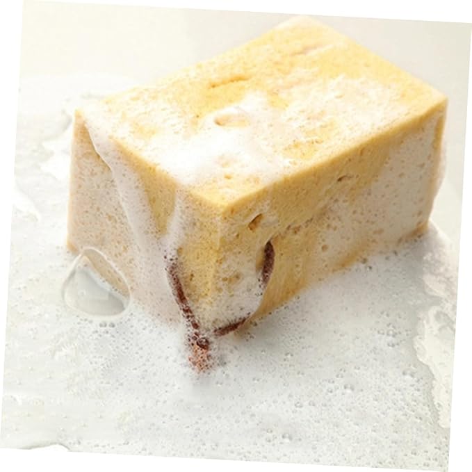 Cabilock 4pcs Auto Car Cleaning Beauty Waxing Sponge Car Wash Sponges Absorbent Cleaning Tools