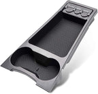 LUWU Prius XW30 Low Center Console Organizer for 2010 2011 2012 2013 2014 2015 Prius Accessories Armrest Console Storage Box Glove Organizer Tray ABS Material (Black)