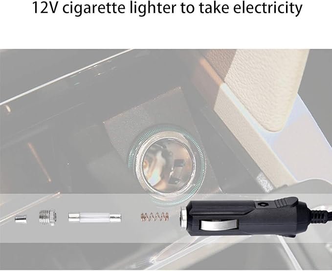 Portable Car Vacuum Cleaner: High Power Cordless Handheld Vacuum w/ 13 Foot Cable - 12V - Best Car & Auto Accessories Kit for Cleaning Car Interior
