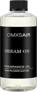 Hotel Diffuser Oil Dream on Long-Lasting Waterless Essential Oil for Large Spaces | White Tea, Vanilla & Cedarwood Blend | Aromatherapy Scented Oil | for Home Office(500ml/16.9FL oz)