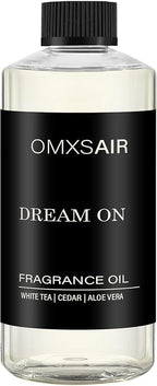 Hotel Diffuser Oil Dream on Long-Lasting Waterless Essential Oil for Large Spaces | White Tea, Vanilla & Cedarwood Blend | Aromatherapy Scented Oil | for Home Office(500ml/16.9FL oz)