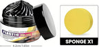 Tyre Nourish Cream, Tire Wax 100g with Sponge,Tire Polishing Paste, Restores Black Gloss, Wheel Cleaning Refurbish Wax, Polishing Paste for Cars Trucks, Restores Like-New Look (1pc)