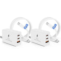 100W USB C Charger Block,Super Fast Charging Station/10ft USB C Cable Cord Long, 65W Type C Laptop Adapter for MacBook Pro/Air/iPhone 17 16 15 Pro Max/Samsung Galaxy S26 S25 S24 S23 S22 S21 Ultra/Plus