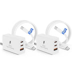 100W USB C Charger Block,Super Fast Charging Station/10ft USB C Cable Cord Long, 65W Type C Laptop Adapter for MacBook Pro/Air/iPhone 17 16 15 Pro Max/Samsung Galaxy S26 S25 S24 S23 S22 S21 Ultra/Plus