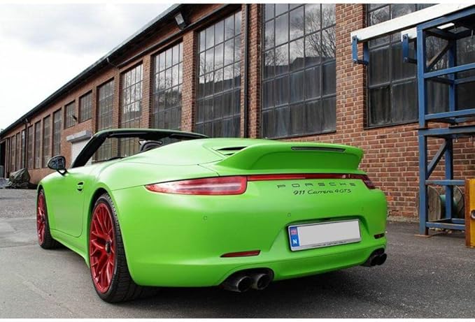 3M Car Wrap Roll 2080 Satin Apple Green | S196 | (5ft x 10ft (50 Sq/ft)) | Automotive Vinyl Wrap for Cars - Car Interior Wrap & Exterior | w/Free Instawraps Pro Glove