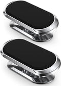 2 Pack Magnetic Phone Holder for Car, Upgrade Magnet - 360 Rotation and Easy Installation, Compatible with All Smartphones,Dashboard Car Phone Holder,Must be Used Together with Iron Sheets