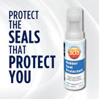 303 Products Rubber Seal Protectant – Protects & Conditions Seals on Doors, Windows, Hoods, Trunks Rejuvenates Color & Flexibility of Old & Dry Seals Weatherproofing & UV Protection, 3.4 fl.oz