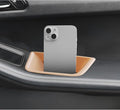 LUWU Door Tray Organizer Compatible with 2015-2025 Porsche Macan S/T/GTS Accessories Center Console Organizer Armrest Console Storage Box Insert Tray ABS Material Beige 4PCS (Not for Macan EV)