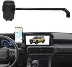 Car Phone Holder Fit for Toyota Land Cruiser LC250 2024 2025 Auto Accessories (Only Fit for 8/12.3-Inch Screen), Cell Phone Mount Dash Mount Hands-Free 360° Rotation