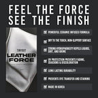 Tinybot Leather Force Ceramic Coating - Safe for All Types of Leather- Chemical & Stain Resistant, UV Protection -Ultimate Nano-Ceramic Protection & Hydrophobicity -Repels Liquids, Dirt & Grime-1.6 oz