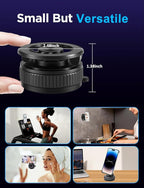 Vacuum Magnetic Phone Holder for Car, 360° Ajustable Car Holders for Magsafe,Ultra Strong Suction Cup Phone Mount, Foldable Cell Phone Holders for Car/Gym/Mirror Bracket for iPhone & Android