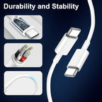 iPhone 17 16 15 Car Charger, [Apple MFi Certified] 2-Pack USB C Car Charger 43W Fast Charging with 3.3 FT Type C to C Cable, USB Car Adapter for iPhone 17/17 Pro/17 Pro Max/Air/16/15