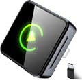 Wireless CarPlay Adapter 2026 Upgraded, 2-in-1 Adapter Converts Wired to Wireless Dongle, 5GHz WiFi Auto-Connection, Plug & Play for Cars with Factory Wired CarPlay/Android Auto (Grey)