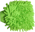 Microfiber House Cleaning and Car Wash Glove Mitts- Double Sided Chenille Microfiber Glove - Dynamic Microfiber Cleaning Cloth Mitten FITS Adult Hand (Multi-Color, 6-Pack)