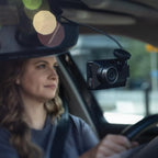 Garmin Dash Cam X110 Compact 1080p HD Camera | 140° FOV, Clarity Polarizer, Voice Control, GPS, 2.4" Display, Automatic Incident Detection Recording | Signature Series 64GB Micro SDXC Card