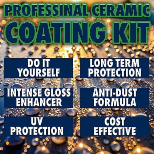 SONAX CC36 Ceramic Coating | Advanced 2-Stage Coating for Superior Gloss & Long-Lasting Protection | Water Spot, Scratch, & Environmental Contamination Resistance | Easy to Apply | 236941 | 75ml